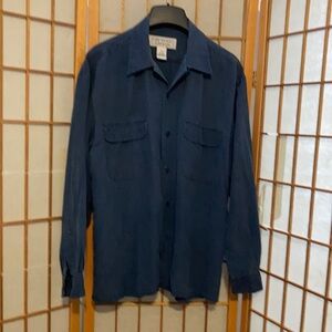 Fenn Wright & Manson vintage 80s women’s silk long sleeves blouse.